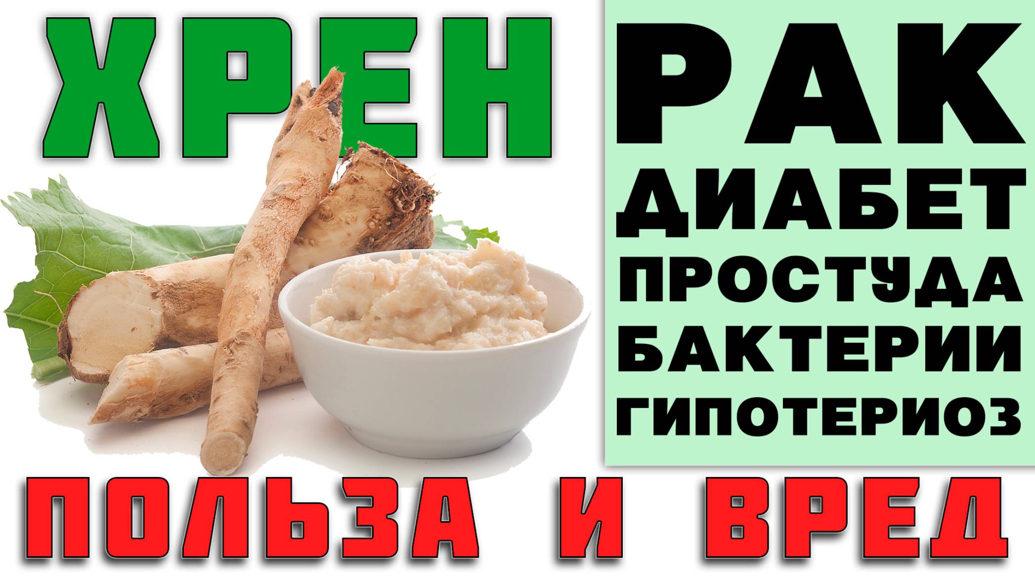КОРЕНЬ ХРЕНА - ПОЛЬЗА И ВРЕД (ХРЕН - ПРИРОДНОЕ СРЕДСТВО ОТ ПРОСТУДЫ) смотреть онлайн