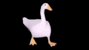 гусь танцует