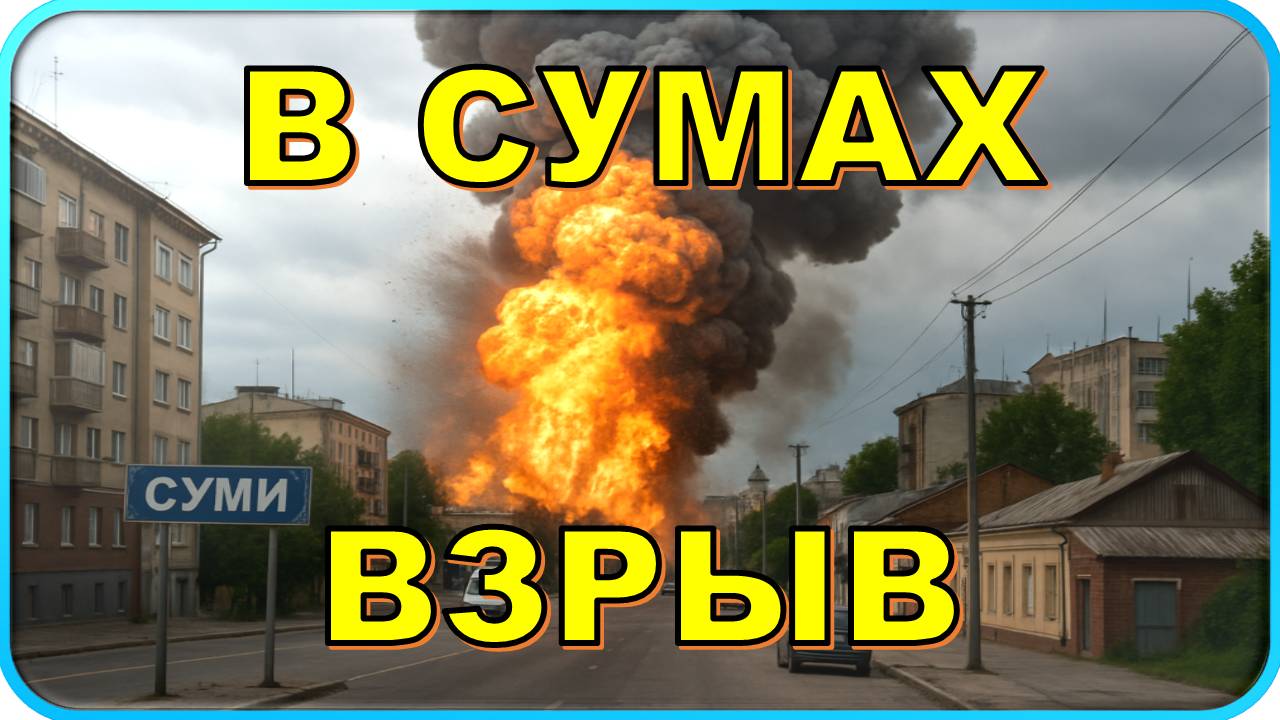 🔥 В Сумах прогремел взрыв смотреть онлайн