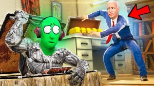 ТЕРМИНАТОР ОХОТИТСЯ НА ПРЕЗИДЕНТА В ГТА 5 МОДЫ! ПРИВЕТ ПРЕЗИДЕНТ ОБЗОР МОДА GTA 5 MODS ИГРЫ МОД