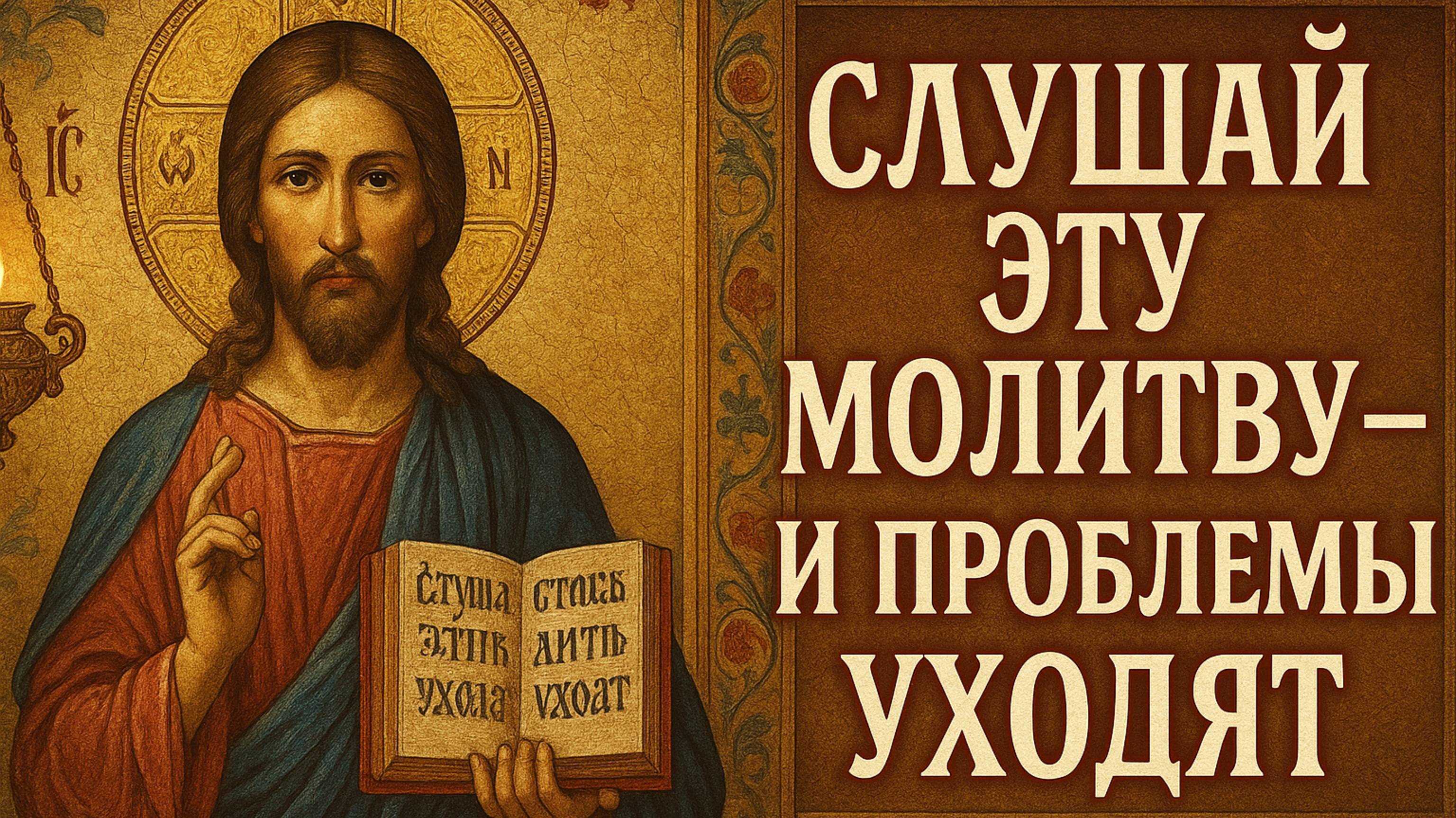 Слушай эту молитву - и проблемы уйдут