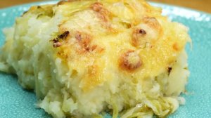 Запеканка с капустой и картошкой