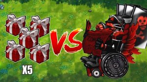 PVZ Fusion 2.7: Испытание Коробок - 5 Растений против 300 Случайных Зомби!