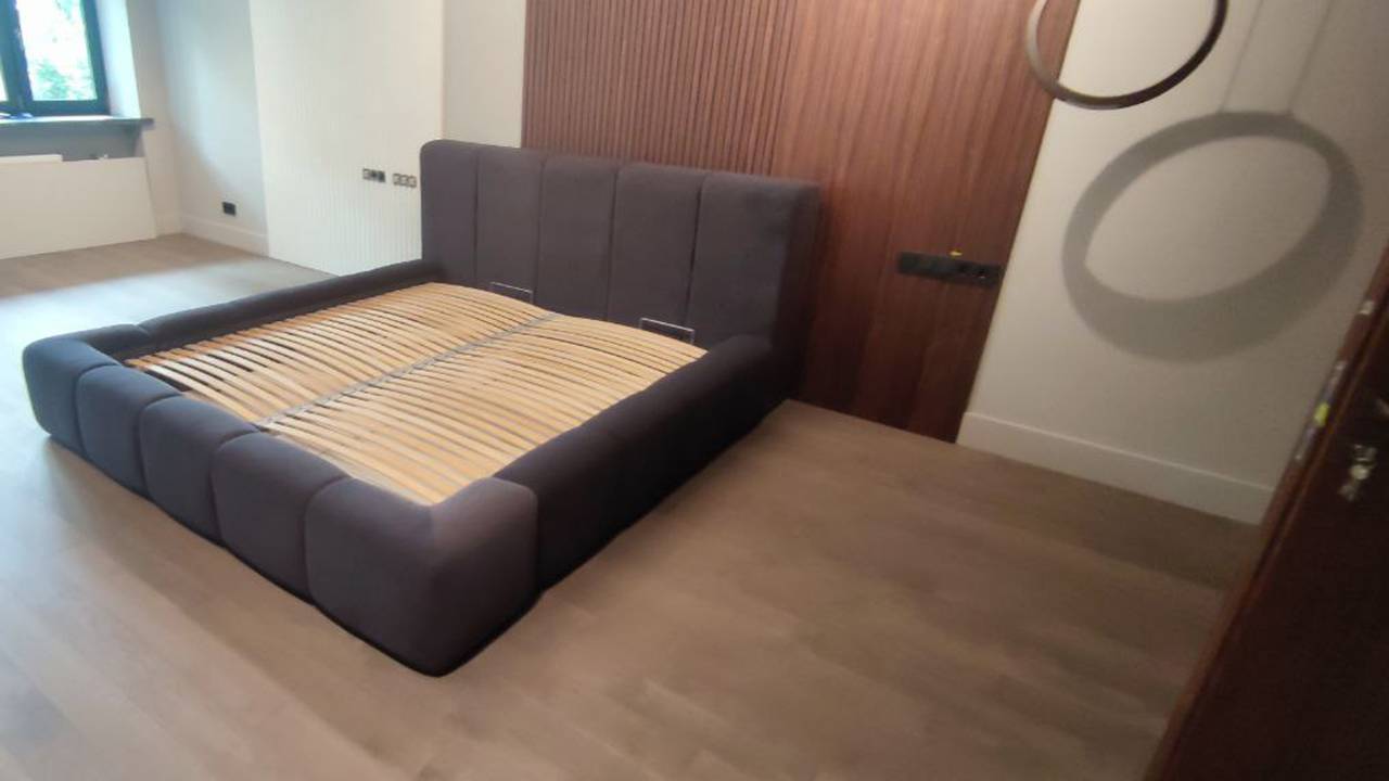 Кровать Лавсит мягкая двуспальная