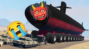 👹🔥Субмарина-БЕЛАЗ давит неугодных ЧиЛоВе4КоВ👹🚨🤯 в бимке! BeamNG Drive [подборка жести🔥]