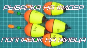 Рыбалка на фидер. «Поплавок на живца».