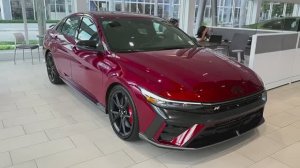 Hyundai Elantra N 1 Хендай элантра н  спортивынй седан обхор автомобиля