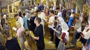 Молебен с акафистом  Блгвв. кнн. Петру и Февронии. Храм Успения в Путинках.