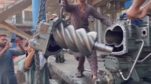 Как происходит ремонт винтового компрессора.