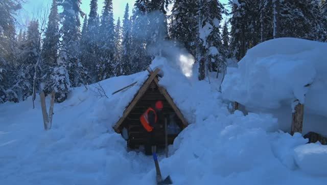 ЖИЗНЬ В ОДИНОЧЕСТВЕ В ЛЕСУ ИЗБУШКА В СИБИРСКОЙ ТАЙГЕ. КРОШЕЧНЫЙ ДОМИК В ЛЕСУ ТРАВМА НОГИ. смотреть онлайн