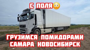 Дальнобой по России 🇷🇺 Рейс Самара Новосибирск #automobile #russia #volvo