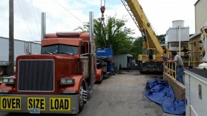 Дальнобой. США. Поломка. Рейс из Нью Йорка в Алабаму