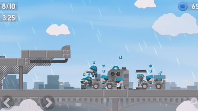 Как мне и Грише попасть в ТОП 50 челленджа "Hold the line" в Clone Armies.