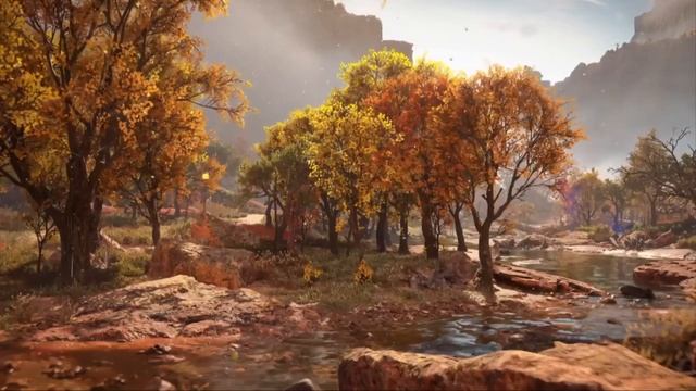 Расслабляющая музыка из игры Horizon Forbidden West.