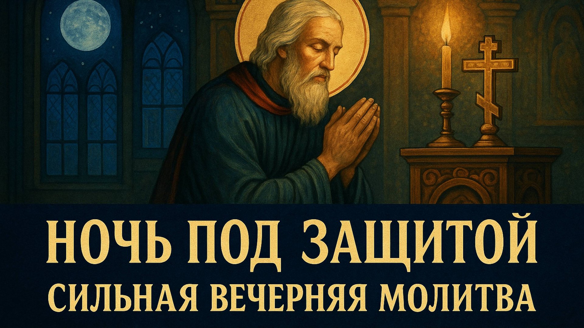 НОЧЬ ПОД ЗАЩИТОЙ. Сильная вечерняя молитва. смотреть онлайн