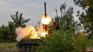 ЗРК «Стрела-10» прикрыл подразделения ВС РФ