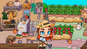 Создала Дачный Дом в Аватар Ворлд 👩🌾Мини Обустройство Аватар Ворлд 🪏