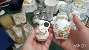 Фарфор и винтаж с барахолок Англии: покупки, красота, обзор для вас