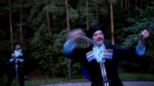 Танец терских казаков с шашками