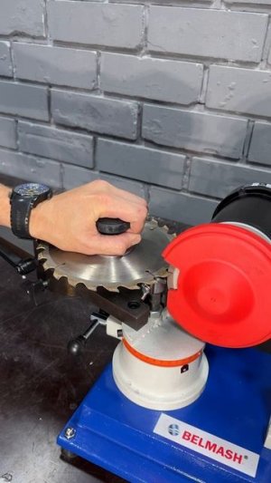 Станок для заточки пильных дисков от компании Belmash в действии😎👍