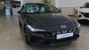 Hyundai Elantra Хендай элантра обзор автомобиля