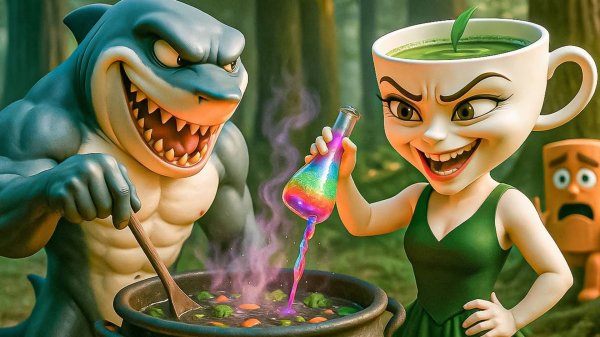 СПАСЕНИЕ ТУТ ТУН САХУР и БАЛЕРИНЫ КАПУЧИНЫ от ЗЛОГО ЛУЧШЕГО ДРУГА ДЕТСТВА! Смешная анимация ужасов