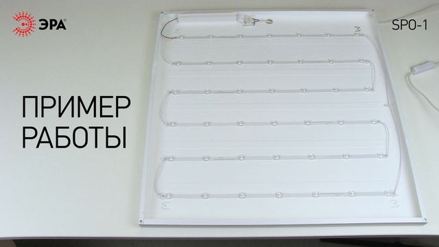 Обзор офисного светильника ЭРА SPO-1, 40 Вт, 3060 Лм, 4000K и 6500K смотреть онлайн