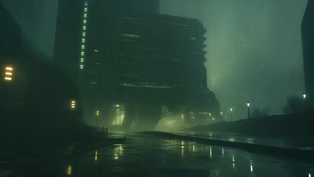 💿👽OPSEC - SCI-FI Ambience - Chill Cyberpunk Ambient Rain