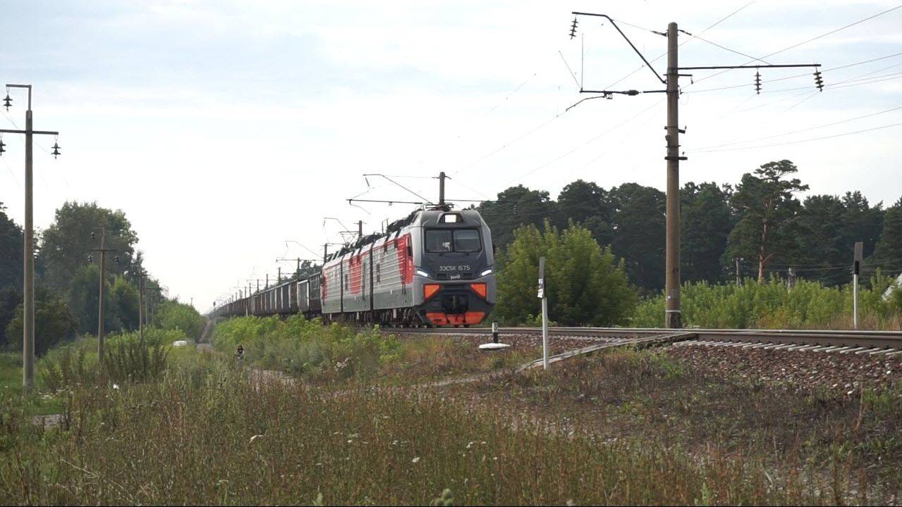 Электровоз 3ЭС5К-1575 "Ермак" смотреть онлайн