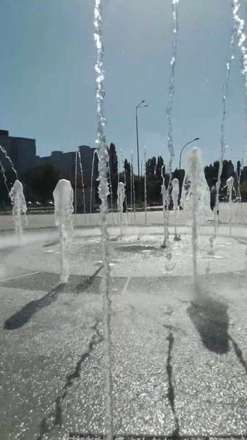 Фонтан в парке отдыха