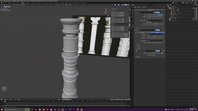 7 -Creating Pillars Part - 1 смотреть онлайн