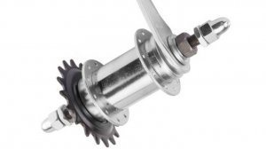 Сборка-разборка задней втулки одно скоростного велосипеда Стелс с ножным тормозом. Червячная втулка