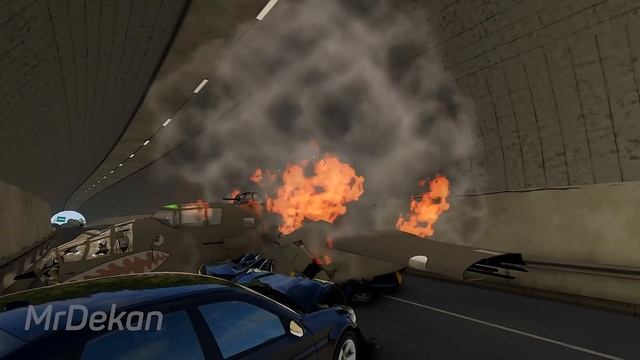 Airplane Crashes & Emergency Landings #7 - BeamNG Drive