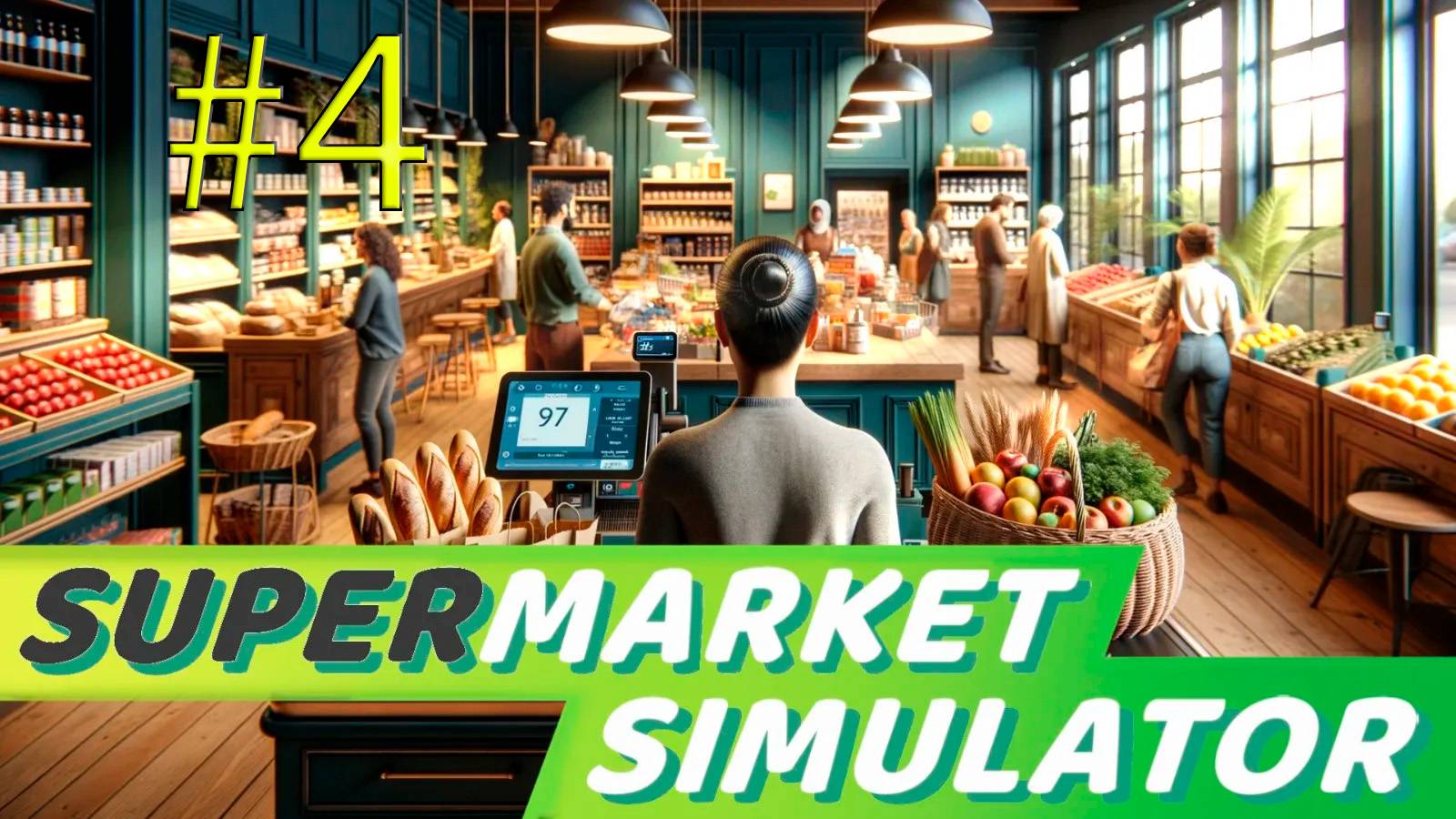 НОВЫЕ ТОВАРЫ-Supermarket Simulator #4