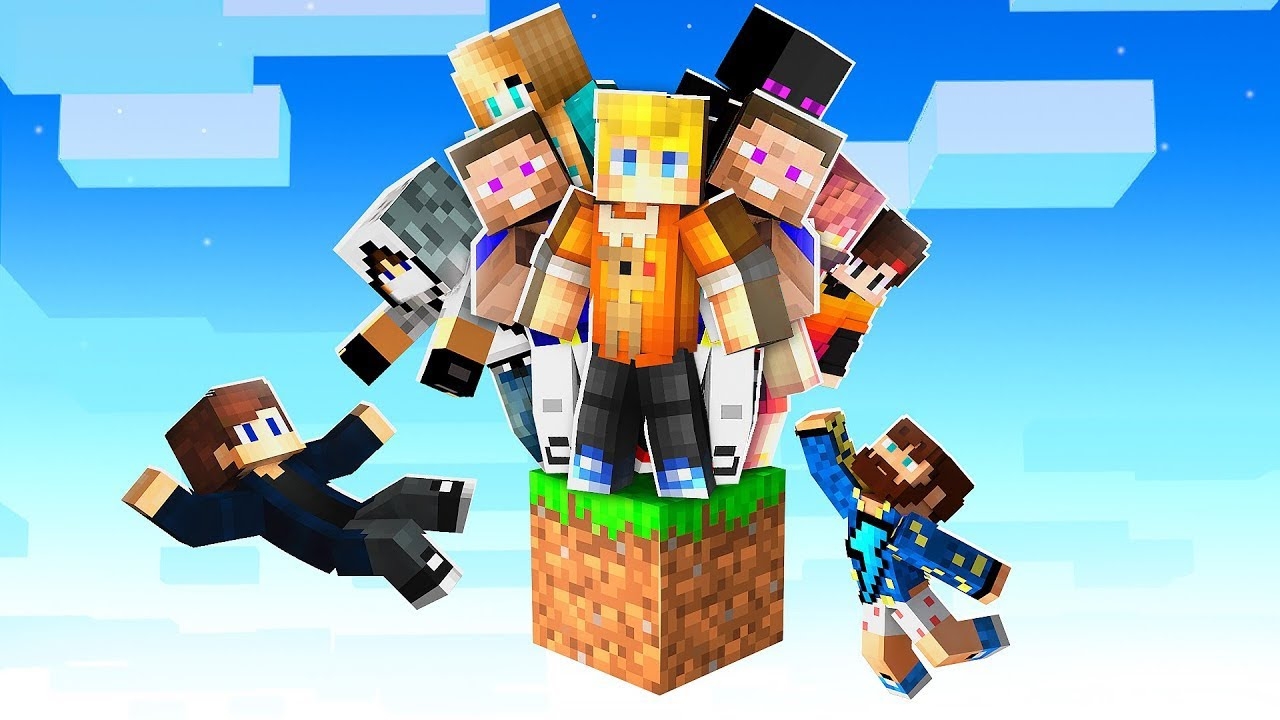 Я Закрыл 10 ПОПУЛЯРНЫХ ЮТУБЕРОВ на ОДНОМ БЛОКЕ в Майнкрафт… смотреть онлайн