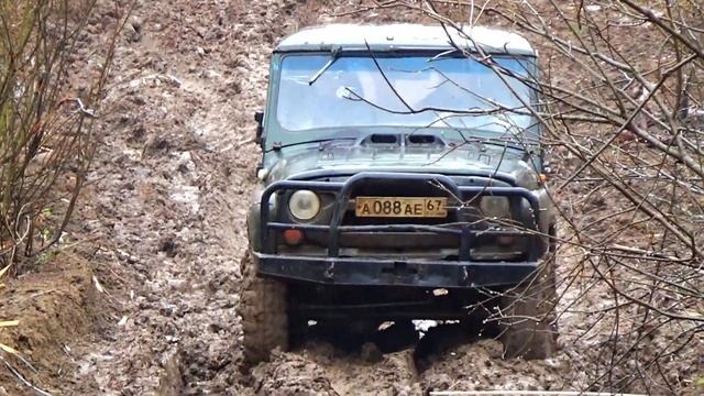 УАЗ 469 НА ВОЕННЫХ МОСТАХ на 33