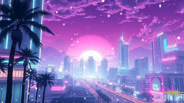 Retrowave & Vaporwave Mix – Aesthetic Neon Lights For Chill, Drive, And Late-Night Vibes
