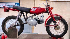 Советский мопед дельта. Свап китайского мотора с альфы. Ч.2.