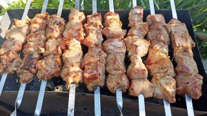 Шашлык из свинины в минеральной воде