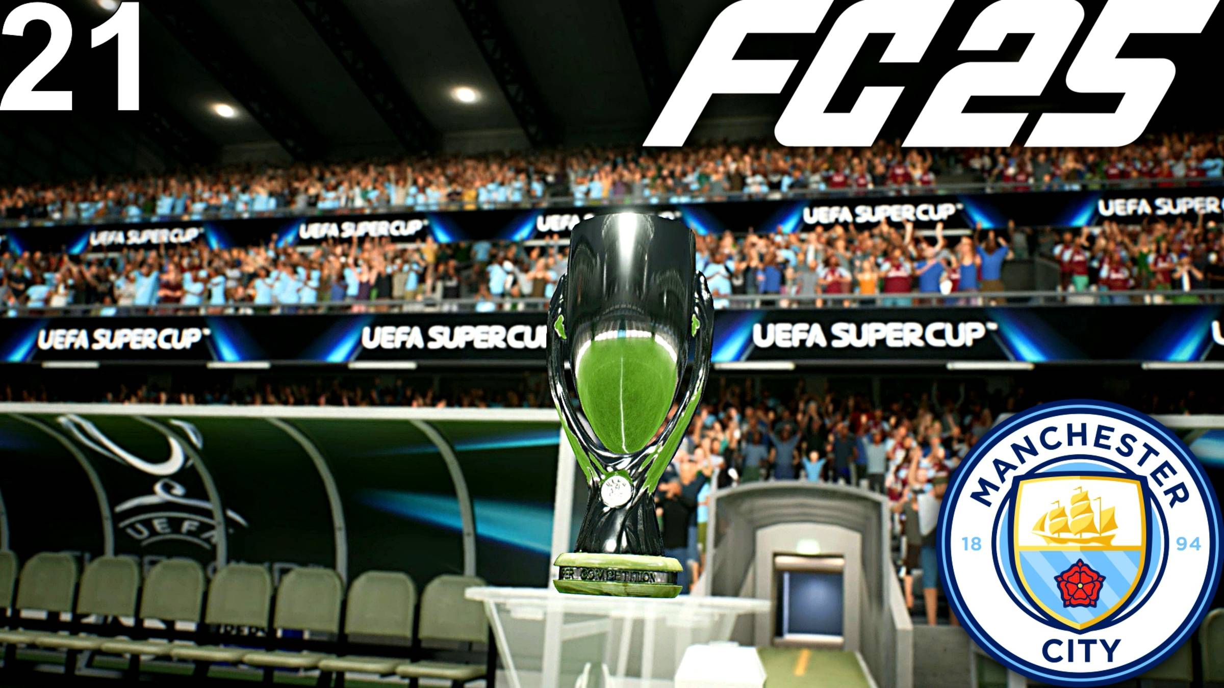 FC 25 КАРЬЕРА ЗА МАНЧЕСТЕР СИТИ #21 - ФИНАЛ СУПЕРКУБКА УЕФА и ФИНАЛ СУПЕРКУБКА АНГЛИИ!!! смотреть онлайн