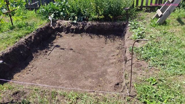 Каркасный бассейн своими руками!