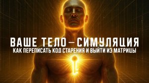 ВАШЕ ТЕЛО ТОЖЕ СИМУЛЯЦИЯ. КАК ПЕРЕПИСАТЬ КОД СТАРЕНИЯ И ВЫЙТИ ИЗ МАТРИЦЫ?