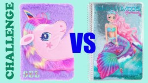 Канцелярия ЕДИНОРОГА против РУСАЛКИ! Back to School Challenge Челлендж опять в школу