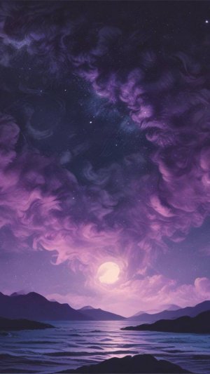 Смотрю на небо звёздною порою