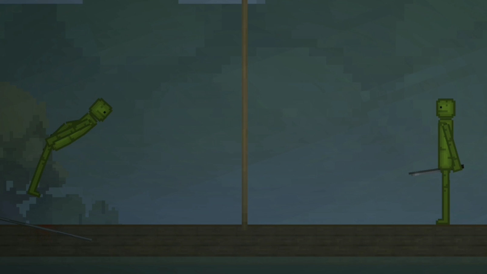 Играю в Melon Sandbox. Битва на корабле смотреть онлайн