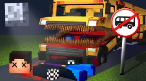 🚍НИКОГДА НЕ САДИСЬ В ЗАРАЖЁННЫЙ АВТОБУС В МАЙНКРАФТ! ШЕДИ MINECRAFT