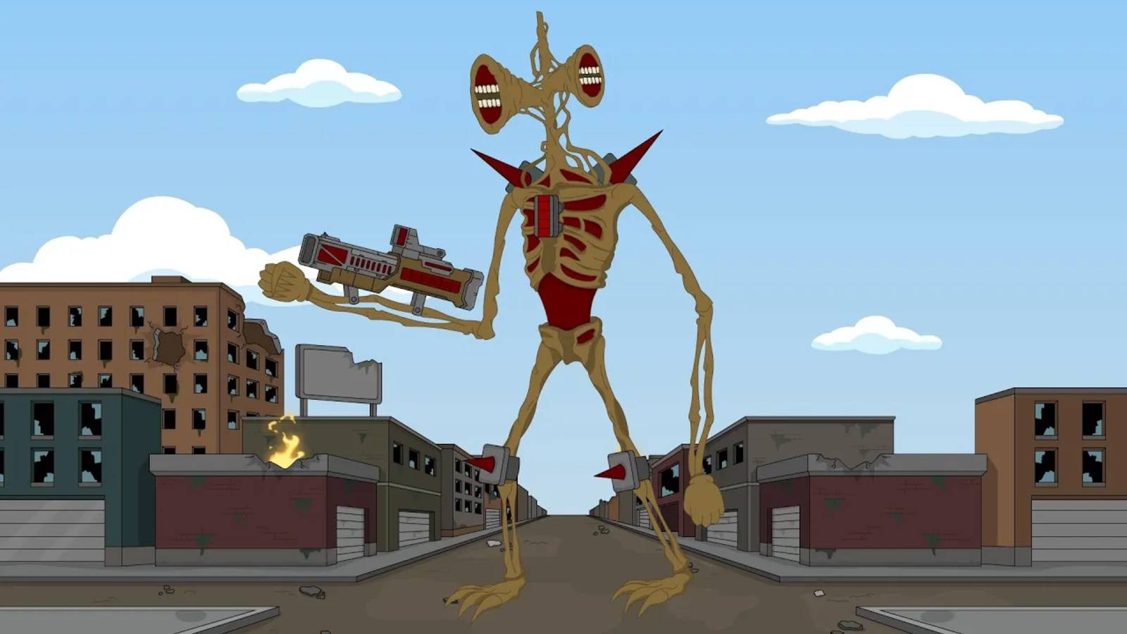 Новый бой Сиреноголовый Гигант vs Титан ТВ МЕН смотреть онлайн