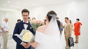 ЗАГС - Таганский дворец бракосочетания - свадьба Дмитрия и Юлии