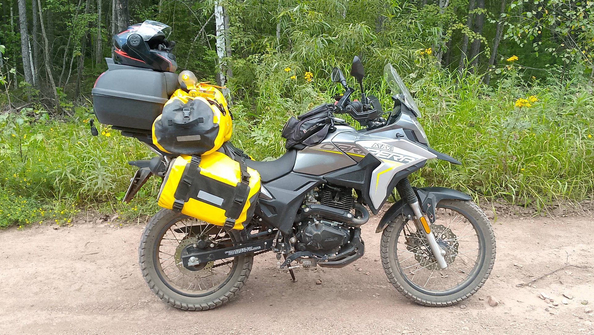 ATAKI CARRERA испытание тайгой. Часть 1