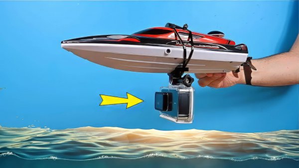 Что на дне озера? Я купил катер с камерой!